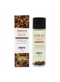 Органическое массажное масло TIGER EYE MACADAMIA - 100 мл. - Exsens - купить с доставкой в Красноярске
