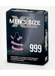 Стимулирующая насадка на пенис MEN SIZE 999 - Sitabella - в Красноярске купить с доставкой