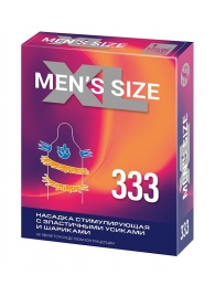 Стимулирующая насадка на пенис MEN SIZE 333 - Sitabella - в Красноярске купить с доставкой