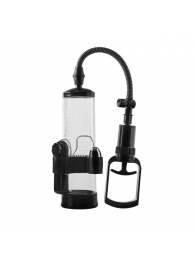 Прозрачная вакуумная помпа с вибрацией Vibrating Penis Pump - Dream Toys - в Красноярске купить с доставкой