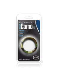 Эрекционное кольцо камуфляжной расцветки Silicone Camo Cock Ring - Blush Novelties - в Красноярске купить с доставкой