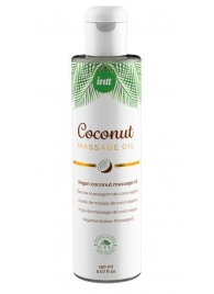 Массажное масло Vegan Coconut - 150 мл. - INTT - купить с доставкой в Красноярске