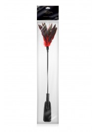Стек-щекоталка Sweet Caress Feather Whip - 58 см. - Sweet Caress - купить с доставкой в Красноярске