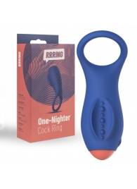 Синее эрекционное кольцо RRRING One Nighter Cock Ring - FeelzToys - в Красноярске купить с доставкой