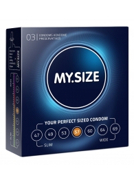 Презервативы MY.SIZE размер 57 - 3 шт. - My.Size - купить с доставкой в Красноярске