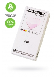 Супертонкие презервативы Masculan Pur - 10 шт. - Masculan - купить с доставкой в Красноярске