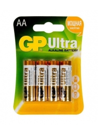 Батарейки алкалиновые GP Ultra Alkaline AA/LR6 - 4 шт. - Элементы питания - купить с доставкой в Красноярске