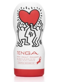 Мастурбатор Keith Haring Cup Deep Throat - Tenga - в Красноярске купить с доставкой