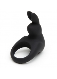 Черное эрекционное виброкольцо Happy Rabbit Rechargeable Rabbit Cock Ring - Happy Rabbit - в Красноярске купить с доставкой