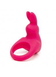 Розовое эрекционное виброкольцо Happy Rabbit Rechargeable Rabbit Cock Ring - Happy Rabbit - в Красноярске купить с доставкой