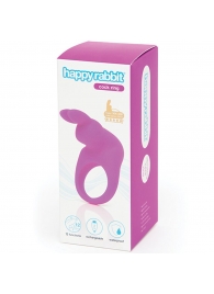 Фиолетовое эрекционное виброкольцо Happy Rabbit Rechargeable Rabbit Cock Ring - Happy Rabbit - в Красноярске купить с доставкой