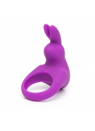 Фиолетовое эрекционное виброкольцо Happy Rabbit Rechargeable Rabbit Cock Ring - Happy Rabbit - в Красноярске купить с доставкой