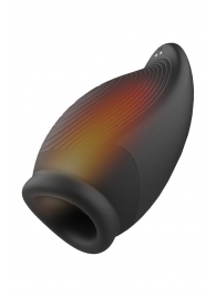 Мастурбатор с вибрацией и функцией нагрева Squeezable Stroker - Dream Toys - в Красноярске купить с доставкой