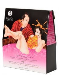 Соль для ванны Lovebath Dragon Fruit, превращающая воду в гель - 650 гр. - Shunga - купить с доставкой в Красноярске