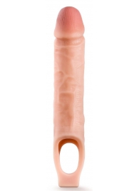 Телесная насадка на пенис 10 Inch Cock Sheath Extender - 25 см. - Blush Novelties - в Красноярске купить с доставкой