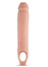 Телесная насадка на пенис 11.5 Inch Cock Sheath Penis Extender - 29,2 см. - Blush Novelties - в Красноярске купить с доставкой