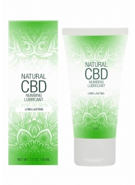 Лубрикант с пролонгирующим эффектом Natural CBD Numbing Lubricant - 50 мл. - Shots Media BV - купить с доставкой в Красноярске