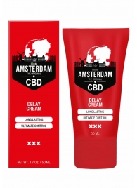 Крем-пролонгатор CBD from Amsterdam Delay Cream - 50 мл. - Shots Media BV - купить с доставкой в Красноярске