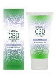 Крем для мастурбации для мужчин Natural CBD Masturbation Cream For Him - 50 мл. - Shots Media BV - купить с доставкой в Красноярске