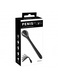 Черный гибкий уретральный стимулятор с вибрацией Vibrating Bendable Dilator - 13,5 см. - Orion - купить с доставкой в Красноярске
