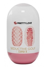 Розовый мастурбатор-яйцо Seductive Golf - Baile - в Красноярске купить с доставкой