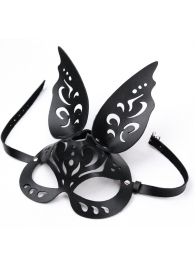 Черная ажурная маска  Зайка  с ушками - Crazy Handmade - купить с доставкой в Красноярске Черная ажурная маска  Зайка  с ушками - Crazy Handmade - купить с доставкой в Красноярске