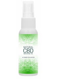 Массажное масло Natural CBD Massage Oil - 50 мл. - Shots Media BV - купить с доставкой в Красноярске