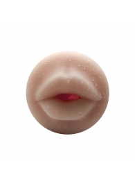 Телесный мастурбатор-ротик Oral Mini Masturbator - Adrien Lastic - в Красноярске купить с доставкой