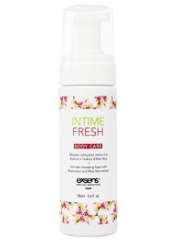 Органическая интимная очищающая пенка Intime Fresh - 150 мл. - Exsens - купить с доставкой в Красноярске