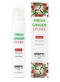 Возбуждающий гель Fresh Ginger Lychee Arousal Gel - 15 мл. - Exsens - купить с доставкой в Красноярске