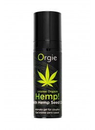 Возбуждающий интимный гель для пар ORGIE Hemp Intense Orgasm - 15 мл. - ORGIE - купить с доставкой в Красноярске