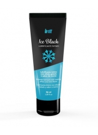 Лубрикант на водной основе Ice Black с ледяным эффектом - 50 мл. - INTT - купить с доставкой в Красноярске