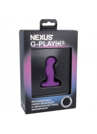 Фиолетовая вибровтулка Nexus G-Play+ S - Nexus Range - в Красноярске купить с доставкой