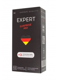 Презервативы EXPERT Surprise Mix - 12 шт.(+3 в подарок) - Expert - купить с доставкой в Красноярске