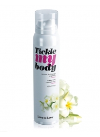 Массажная хрустящая пенка Tickle My Body Monoi с ароматом моной - 150 мл. - Love to Love - купить с доставкой в Красноярске