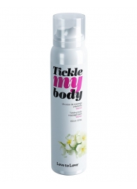 Массажная хрустящая пенка Tickle My Body Monoi с ароматом моной - 150 мл. - Love to Love - купить с доставкой в Красноярске