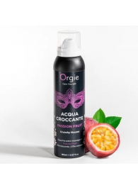 Хрустящая пенка для массажа Acqua Croccante Passion Fruit - 150 мл. - ORGIE - купить с доставкой в Красноярске