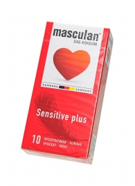 Презервативы Masculan Sensitive plus - 10 шт. - Masculan - купить с доставкой в Красноярске