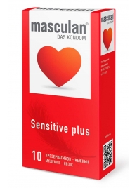 Презервативы Masculan Sensitive plus - 10 шт. - Masculan - купить с доставкой в Красноярске