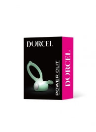 Светящееся в темноте эрекционное виброкольцо Power Clit - Dorcel - в Красноярске купить с доставкой
