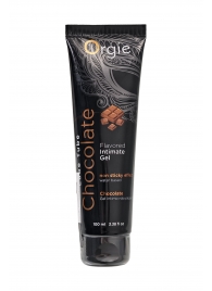 Интимный гель на водной основе Lube Tube Chocolate с шоколадным вкусом - 100 мл. - ORGIE - купить с доставкой в Красноярске