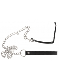 Зажим для половых губ с поводком Pussy Clamp With A Leash - Orion - купить с доставкой в Красноярске