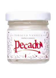 Массажная свеча Tobacco Vanilla - 35 мл. - Pecado - купить с доставкой в Красноярске