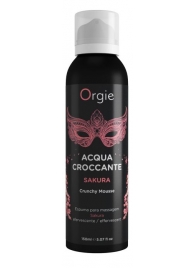 Хрустящая пенка для массажа Orgie Acqua Croccante Sakura с ароматом сакуры - 150 мл. - ORGIE - купить с доставкой в Красноярске