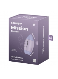 Сиреневый вакуумный стимулятор клитора Mission Control - Satisfyer