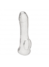 Прозрачная насадка на пенис Transparent Penis Enhancing Sleeve Extension - 15,9 см. - BlueLine - в Красноярске купить с доставкой