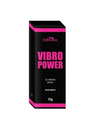 Жидкий вибратор Vibro Power со вкусом тутти-фрутти - 15 гр. - HotFlowers - купить с доставкой в Красноярске