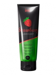 Смазка на водной основе с ароматом клубники Strawberry Lubricant - 100 мл. - INTT - купить с доставкой в Красноярске