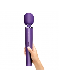 Фиолетовый вибратор Le Wand Rechargeable Vibrating Massager - 34 см. - Le Wand