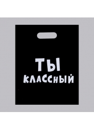 Пакет «Ты классный» - 31 х 40 см. - Сима-Ленд - купить с доставкой в Красноярске